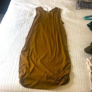 Isbell Maternity Dress - Size L - Brown